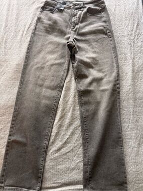 INC International Concepts Gray Straight Fit Jeans